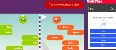 Featured image for Quizalize – Engage students and deliver instant assessments for personalised learning - Quizalize is a brand new classroom tool for teachers to engage students and deliver personalised assessments in the classroom. It is a fun classroom response system that runs on computers, tablets and mobile phones and uses the electronic whiteboard to show a live leaderboard and other exciting visualisations of classroom activity. It’s similar to applications… Read More »Quizalize – Engage students and deliver instant assessments for personalised learning
