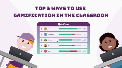 Featured image for Top 3 Ways To Use Gamification In The Classroom - Gamification has been a popular trend throughout history. From the Ancient Abacus through to 21st Century video games, children enjoy playing
