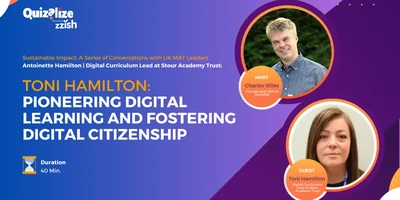 Featured image for Pioneering Digital Learning and Fostering Digital Citizenship – Antoinette Hamilton - Toni, the Digital Curriculum Lead at Star Academy Trust, shares her invaluable insights on how to harness technology to empower students, engage parents, and create a future-ready learning environment...
