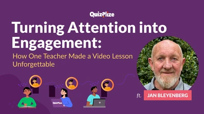 Featured image for 📚 Turning Attention into Engagement: How One Teacher Made a Video Lesson Unforgettable - One of the biggest challenges we face as teachers is&nbsp; student engagement . Not just listening, but thinking, reacting, wanting to be part of the moment. Just this week, I spoke with Jan Bleyen...